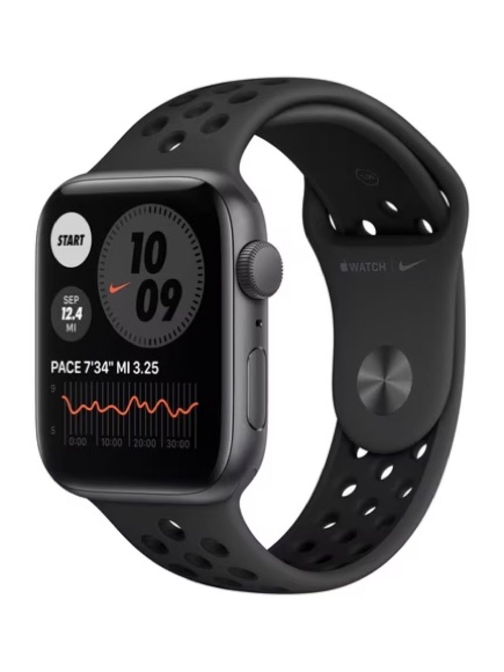 Apple Watch Nike SE (1st Gen) GPS, 44mm with Two Sport Bands